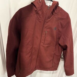 The North Face Maroon Soft Shell Men’s Jacket